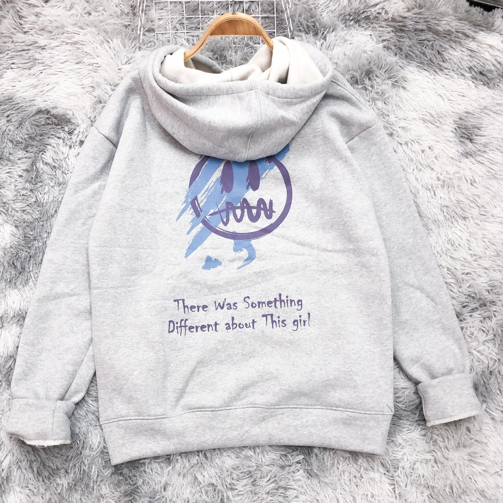 Áo hoodie Suniny màu xám - ẢNH THẬT