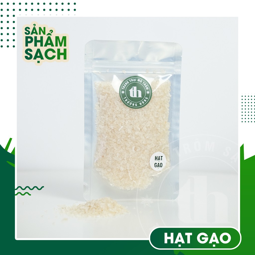 Mủ trôm sạch nguyên chất thanh lọc cơ thể loại Hạt Gạo Trương Hùng gói 100gr