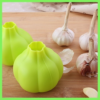 Máy bóc tỏi silicone máy ép tỏi tiện ích nhà bếp gừng tỏi lười gọt tạo tác máy ép loại tỏi dụng cụ ăn uống【bluesky1990】