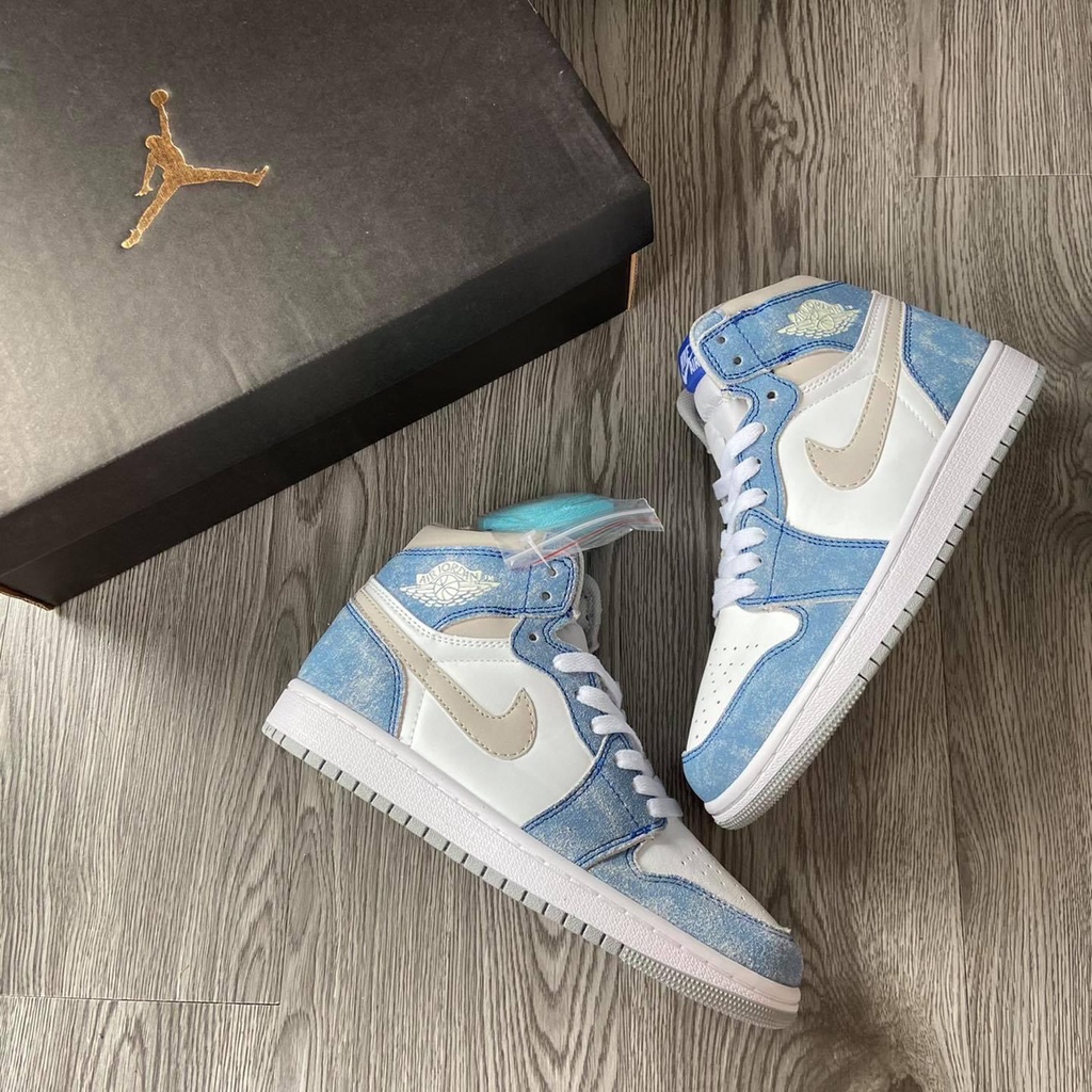 Giày Jordan 1 Retro OG Hyper Royal cổ cao, Giày thể thao nam nữ Jordan 1 Hyper Royal Xanh Loang Full Box Bill | BigBuy360 - bigbuy360.vn