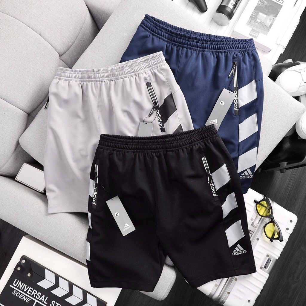 Quần đùi nam, quần short thể thao chaỵ bộ, tập gym, mặc nhà, chất vải dày dặn co giãn tốt và lên phom chuẩn - QSA10