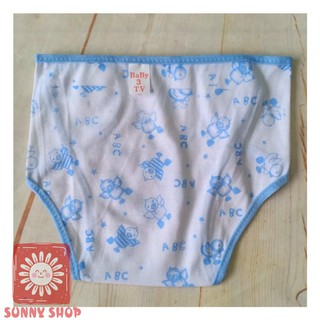 Combo 10 Tã vải dán Cotton Baby họa tiết cho bé sơ sinh/ Quần đóng bỉm