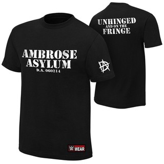 6uuc /áo phông wwe dean ambrose "asylum"!