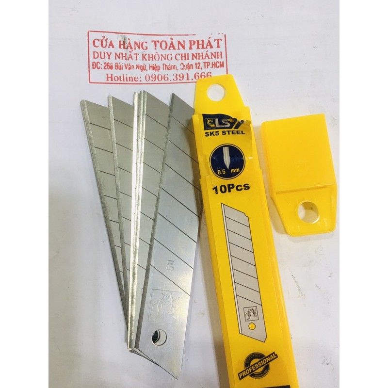 Dao dọc giấy bản lớn + nhỏ + hộp lưỡi