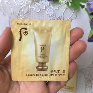 10 gói kem  luxury BB cream của whoo