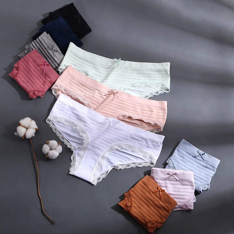 Quần lót FINETOO trong suốt 10 màu tùy chọn gợi cảm có size lớn M-3XL cho nữ | BigBuy360 - bigbuy360.vn