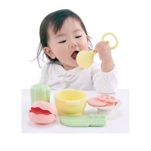 Bộ đồ chơi cho bé 6 - 12 tháng tuổi từ PEOPLE Nhật Bản | Hương Gạo & Vị Gạo Trong Từng Sản Phẩm 100% Made in Japan