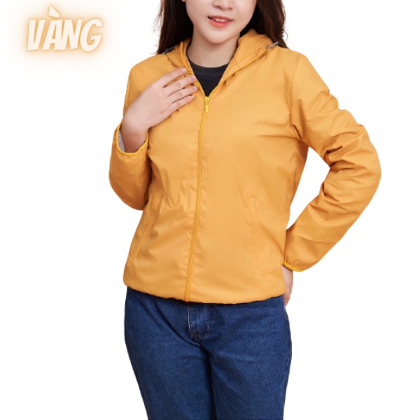 Áo Khoác Gió Nữ 2 Lớp Lót lưới thoáng khí Big Sport Có Mũ Và Chống Nước Hiệu Quả | BigBuy360 - bigbuy360.vn