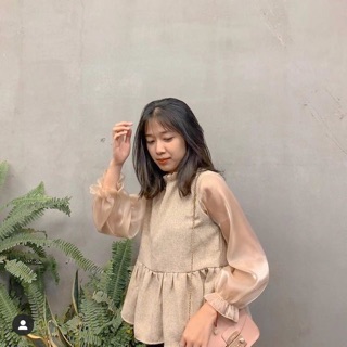 SET ÁO PEPLUM CHÂN VÁY