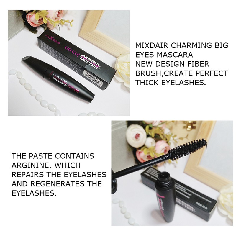 Mascara dài mi MIXDAIR chống nước sợi lụa 3D màu đen chuốt mi 15ml | BigBuy360 - bigbuy360.vn