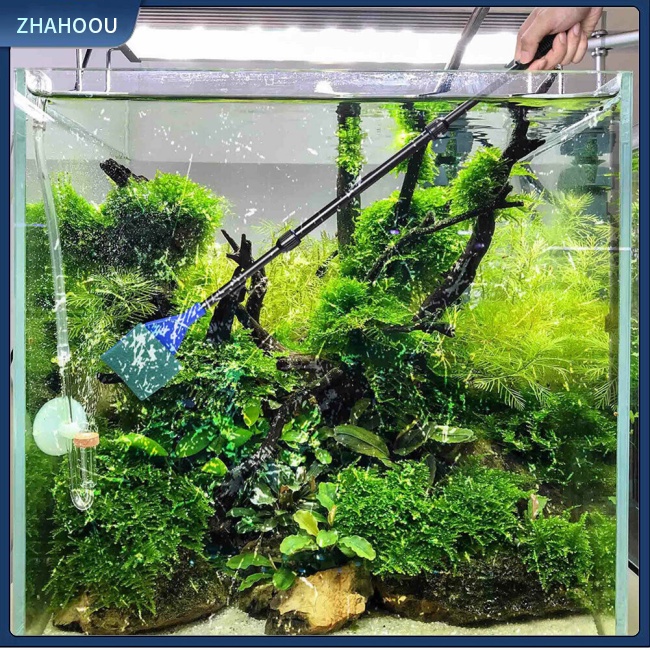 ☃Nhà☃ Bộ Dụng Cụ Kéo Cắt Tỉa Cây Thủy Sinh Bể Cá 4 Trong 1