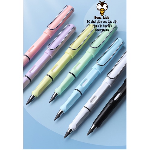 Bút chì vĩnh cửu siêu bền siêu đẹp dễ tẩy xóa cho giáo viên / các bé tập viết/ tập vẽ - Benzkids
