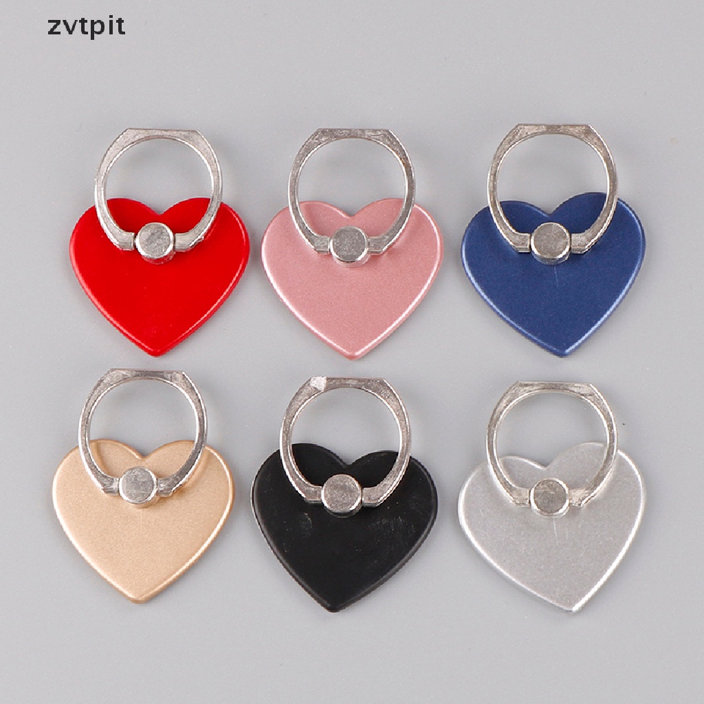 [ZVPT] 1Pc 360 degree heart phone holder holder for phone ring handset bracket DSF