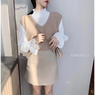 Set áo gile kèm áo tiểu thư