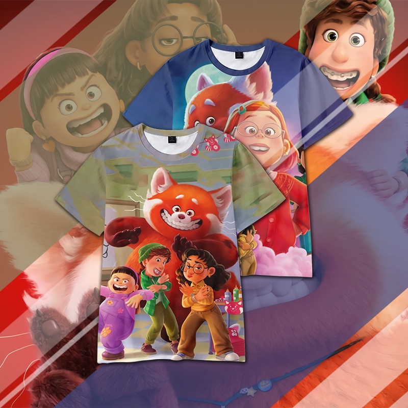Hàng Mới Về Mới Áo Thun Tay Ngắn In Hình Hoạt Họa Trẻ Trung Cho Người Lớn Và Trẻ Em