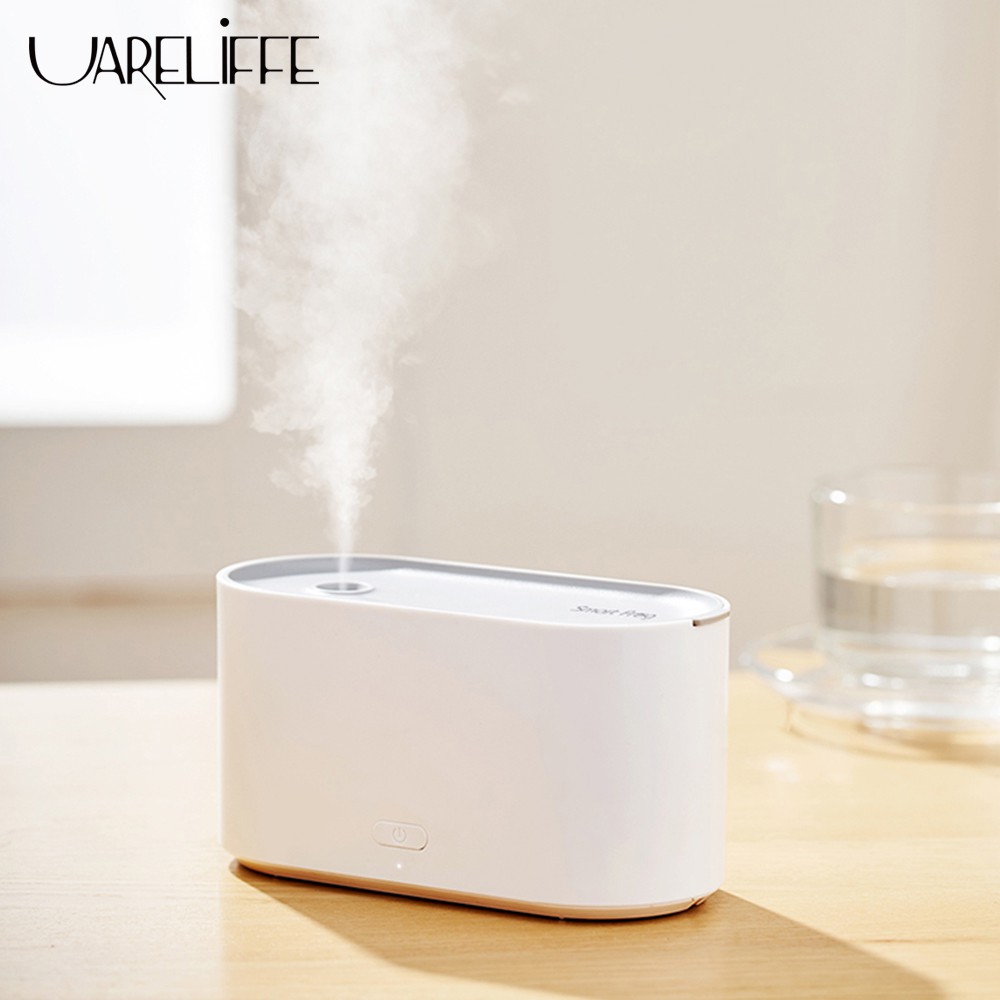 Uareliffe Độ ẩm không khí Nước Cube 200ml USB Có thể sạc lại Chế độ phun kép Tắt tiếng thiết bị độ ẩm Máy tạo sương mù Làm ẩm ô tô Máy làm ẩm văn phòng tại nhà