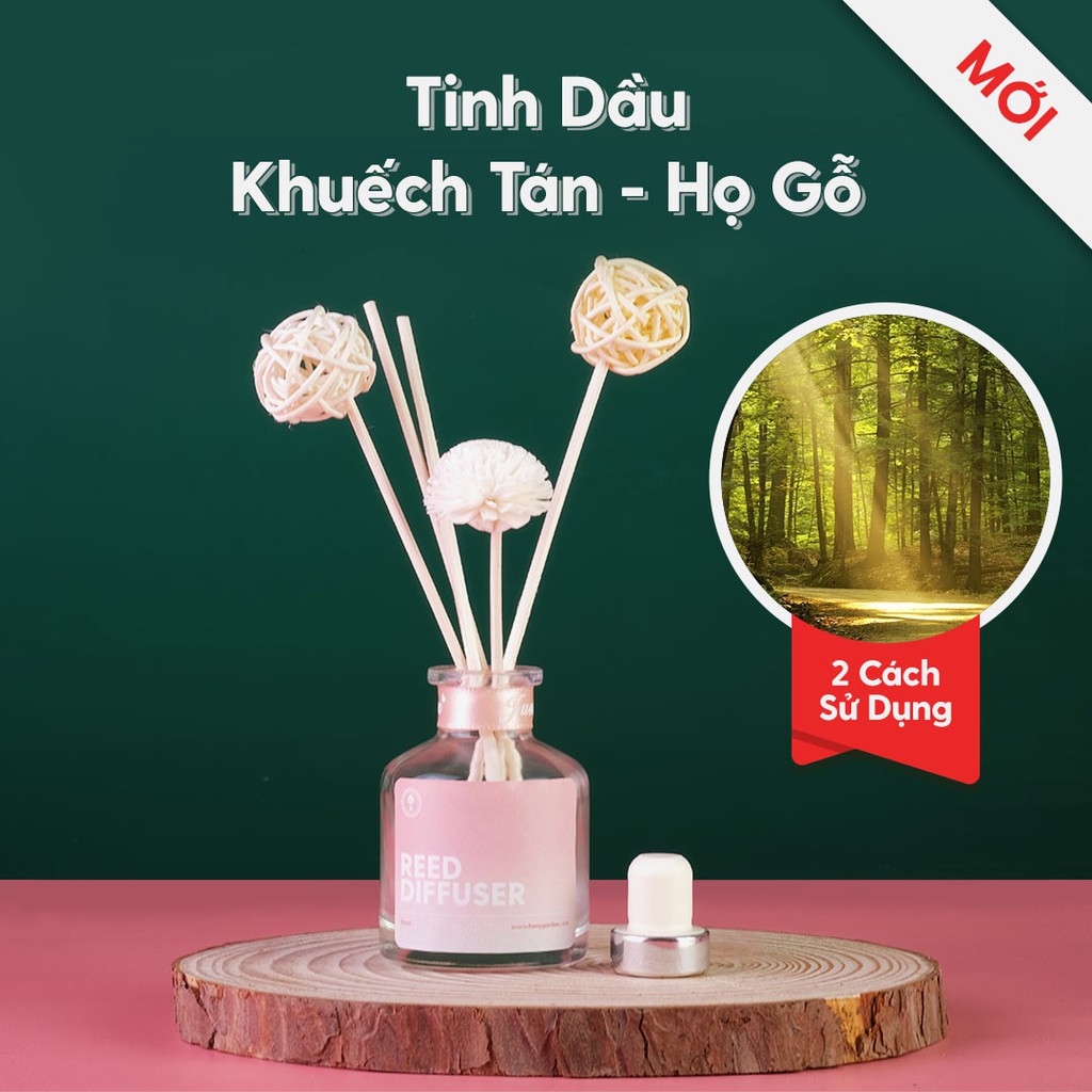 Bộ Tinh Dầu Thơm Khuếch Tán 19 MÙI Nhóm Gỗ Heny Garden