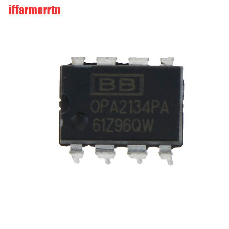 (Hàng Mới Về) Bộ 5 Linh Kiện Điện Tử Ic Bb / Ti Dip-8 Opa2134Pa Opa2134 100% Chính Hãng