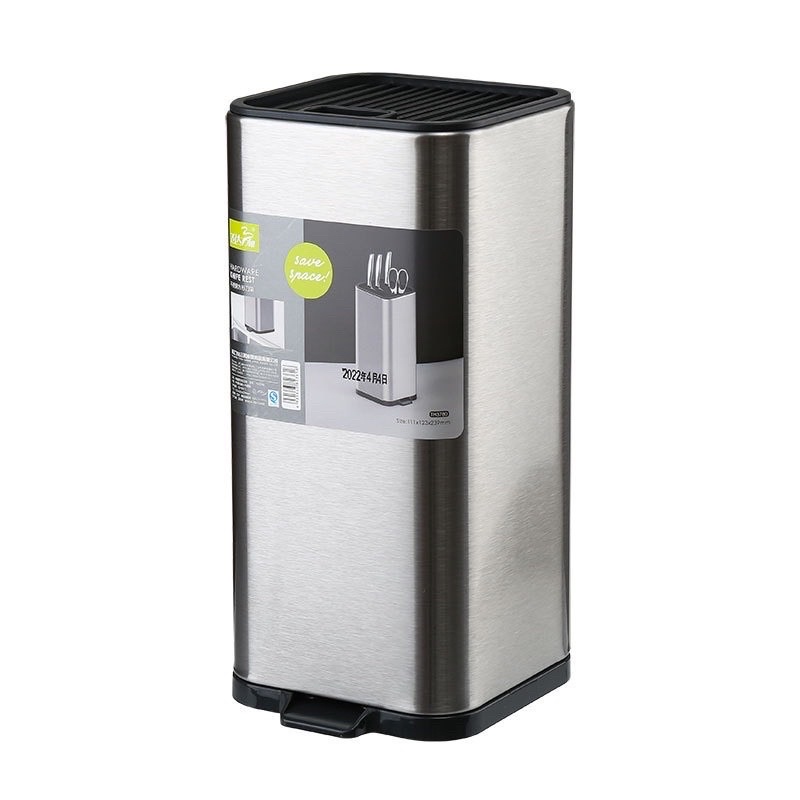 Ống để dao kéo 12 ngăn inox cao cấp