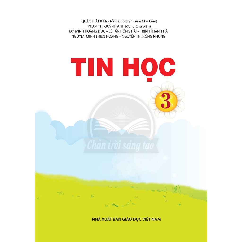 Sách - Tin học lớp 3 - Chân trời sáng tạo