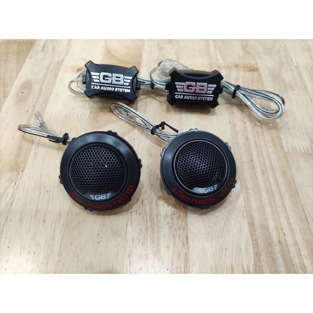 Loa Treble ô tô GB2010 Kèm Phân Tần Chuẩn hãng- kèm mũi khoan Φ45mm