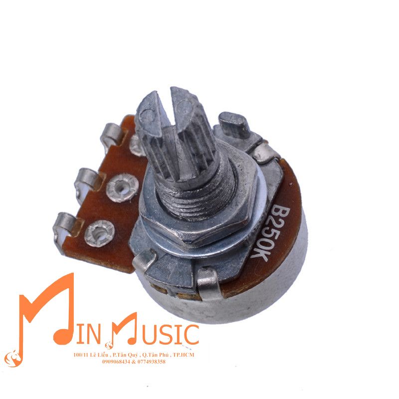 Tụ Volume Đàn Guitar Đủ loại A250,B500...... 15mm I Guitar Volume Pot