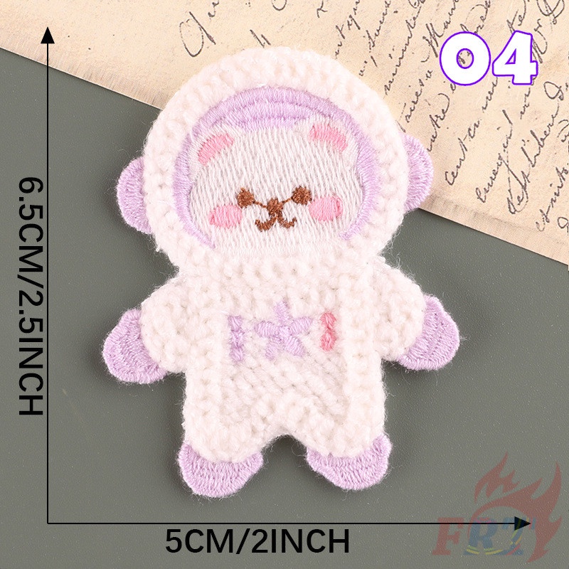 ✿ Miếng Dán Phi Hành Gia Động Vật - Phụ Kiện Tự Làm ✿1 Phụ Kiện Kẹp Tóc Tự Làm Thủ Công Cho Bé