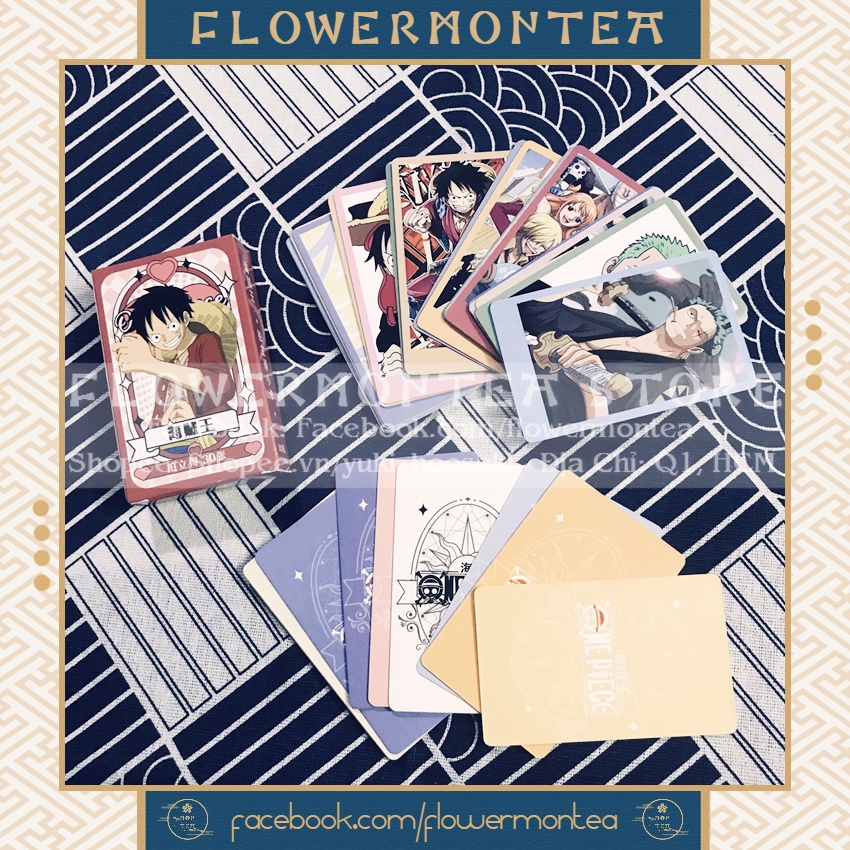 Thẻ Hình | Lomo Card - One Piece | Đảo Hải Tặc (Set 10 Tấm - Giao Mẫu Ngẫu Nhiên)