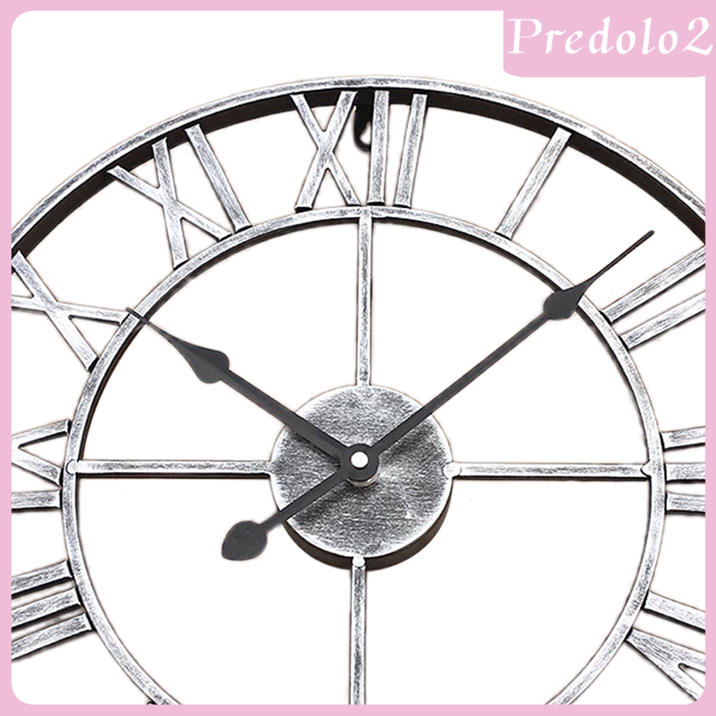 [Predolo2] Đồng Hồ Treo Tường Phong Cách Retro 16x2inch
