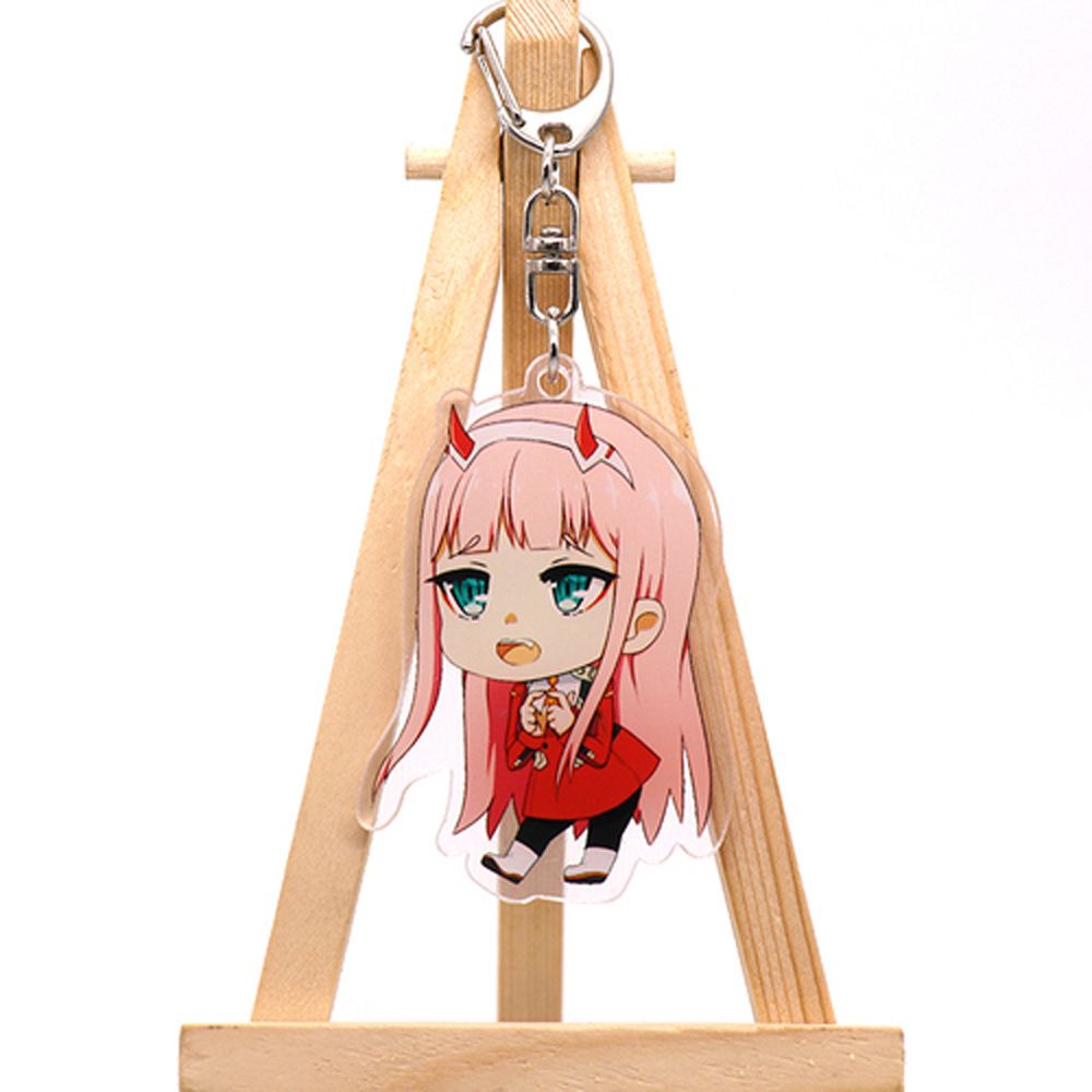 Móc Chìa Khóa Họa Tiết Anime Daring In The Franxx Dễ Thương Bắt Mắt