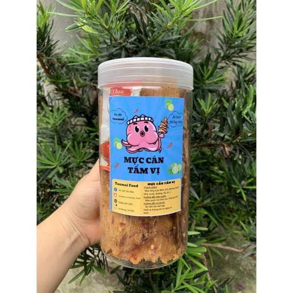 250g MỰC CÁN TẨM GIA VỊ LOẠI NGON