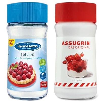 Combo 3 lọ Đường ăn kiêng Stevia Hermesetas Thuỵ Sỹ - Cỏ ngọt - 90g - thấp năng lượng