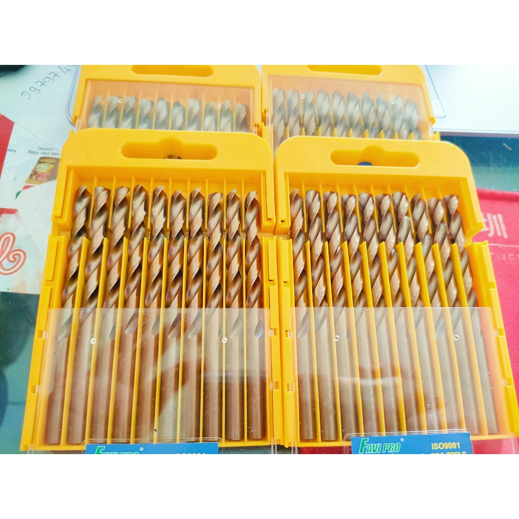 MŨI KHOAN INOX HOAN SẮT ,THÉP ,INOX , GỖ , FAVIPRO HÀNG CHẤT LƯỢNG 4.2MM-4.5mm -5mm- 5.2mm-6MM-6.5MM-7MM-7.5MM-8MM