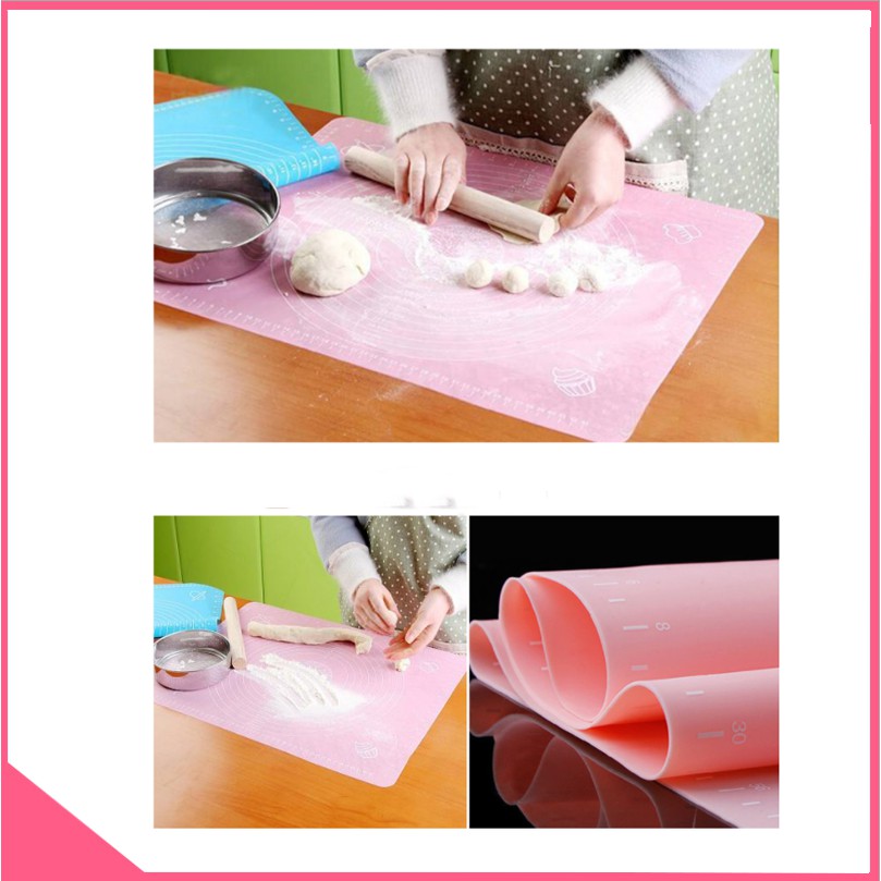 Miếng lót cán bột silicone 65*45 cm