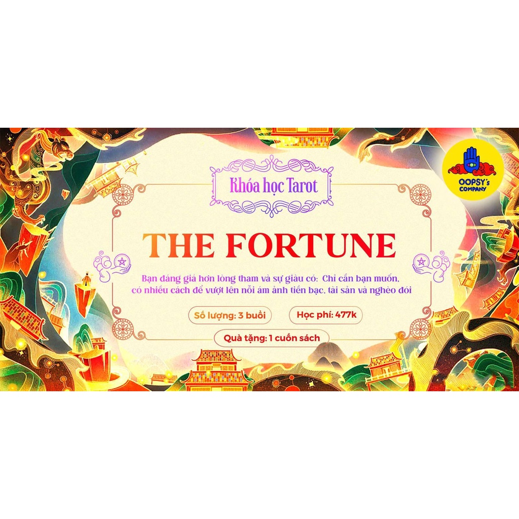 (Voucher Khóa học) Tarot The Fortune