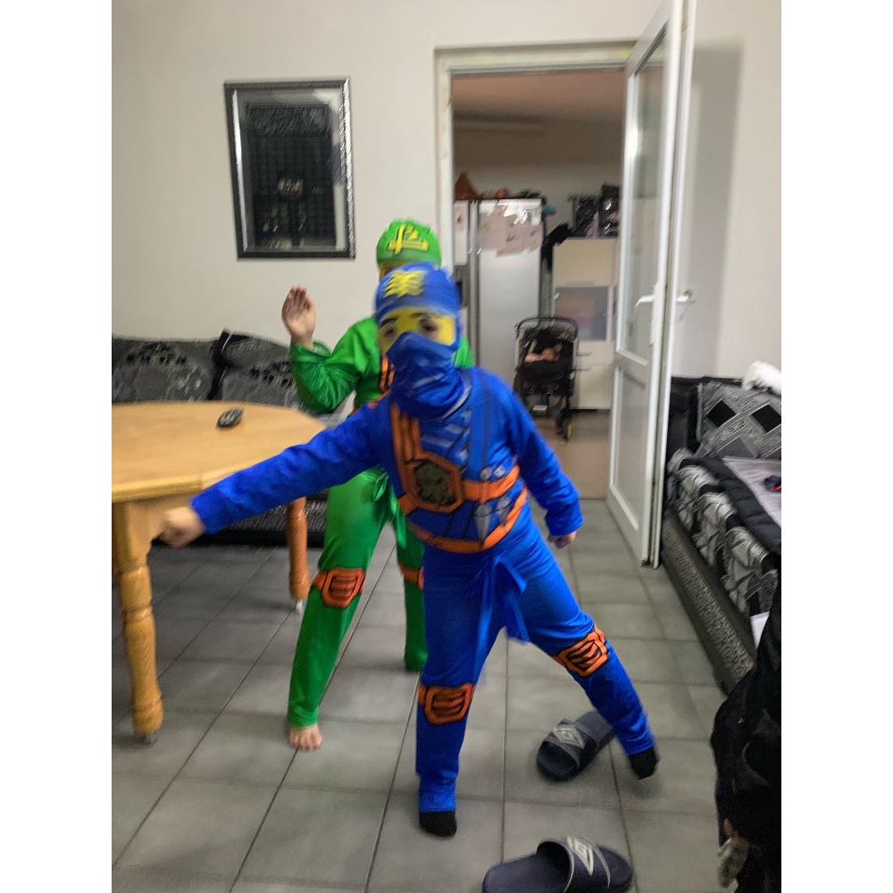 Bộ Đồ Hóa Trang Ninja Độc Đáo Vui Nhộn Cho Bé