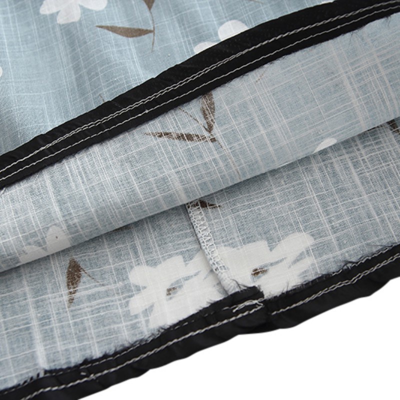 Đầm Sườn Xám Cotton Tay Ngắn In Họa Tiết Hoa Xinh Xắn Cho Bé Gái