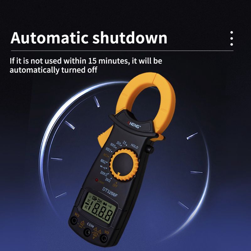 Đồng Hồ Vạn Năng Kỹ Thuật Số Dt3266F Kèm Phụ Kiện