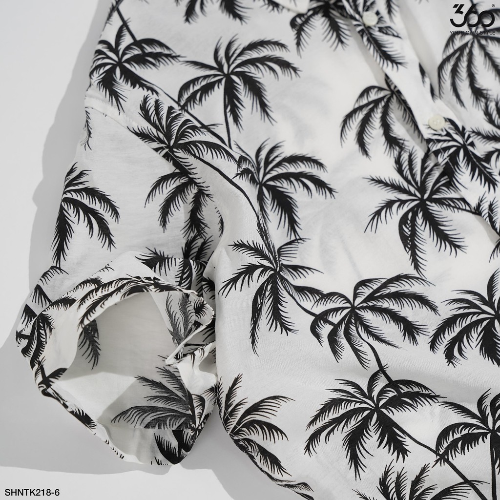 Áo sơ mi nam 360 BOUTIQUE ngắn tay họa tiết - SHNTK218-6 | BigBuy360 - bigbuy360.vn