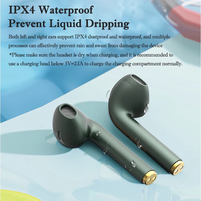 Tai nghe nhét tai không dây J18 TWS Bluetooth 5.0 âm thanh nổi bật cảm ứng