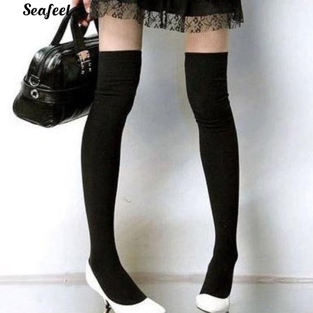 Vớ thời trang ống cao lên gối mẫu xuân thu đầy gợi cảm