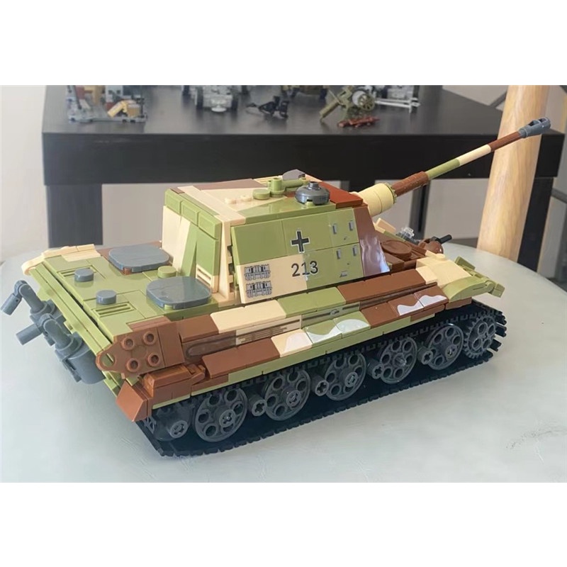 SLUBAN Bộ Đồ Chơi Lắp Ráp  Hình Xe Tăng Quân Đội 930 Mảnh WW2 Chất Lượng Cao Cho Bé