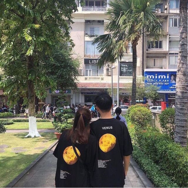 Áo thun unisex hành tinh venus
