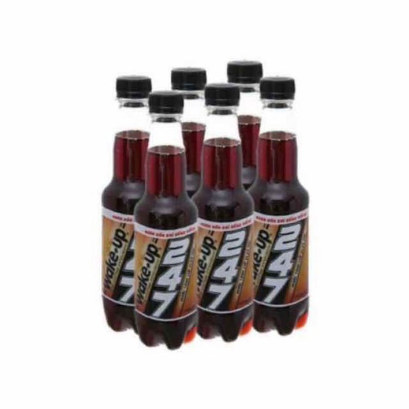 NOW SHIP-Lốc 6 chai nước tăng lực wake-up 247 vị cà phê 330ml
