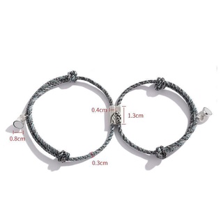1 Cặp Vòng Tay Mặt Nam Châm Cho Cặp Đôi