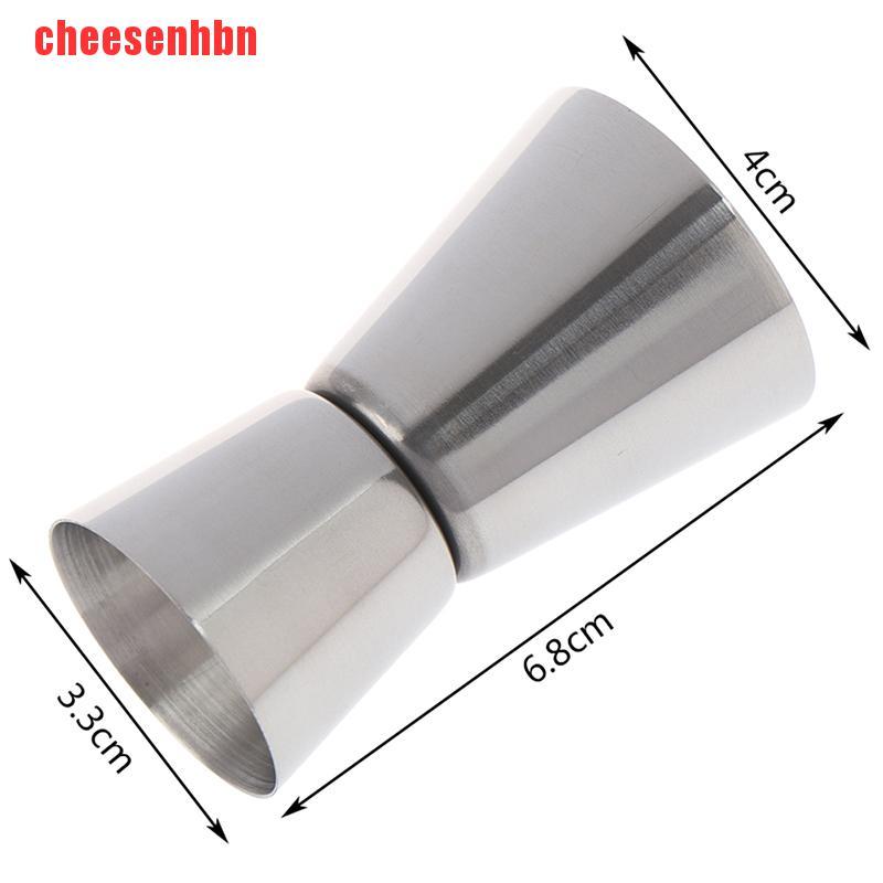 [cheesenhbn]15/30 Ml Stainless Steel Cocktail Shaker Cup Bar Dual Shot Drink Spirit Measure