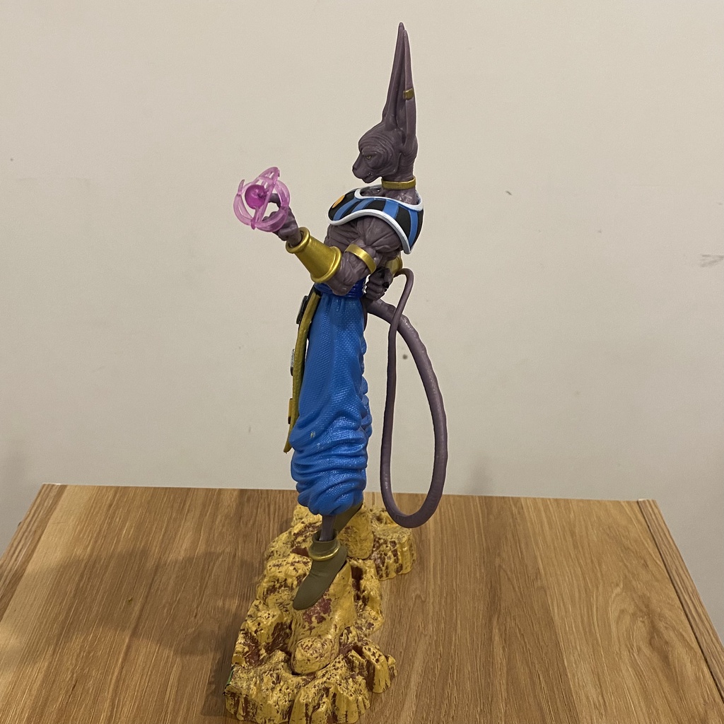 Mô hình thần hủy diệt Beerus sama 30cm hàng đẹp siêu nét- Mô hình Dragonball chất lượng cao