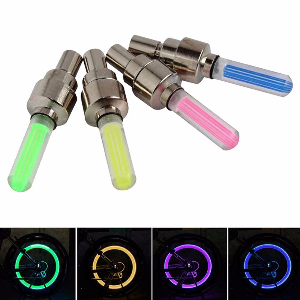 Đèn Led Cảnh Báo Gắn Van Bánh Xe Đạp