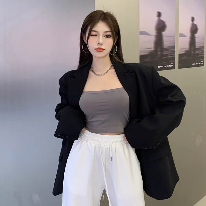 Áo 2 Dây Bra Có Mút Ngực bigsize