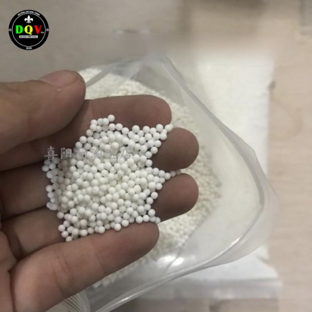 Gói 10.000 viên HẠT NỞ 7mm 8mm slime TRẮNG ĐỤC cao cấp cho hoạt động dã ngoại xuất xứ Nhật Bản